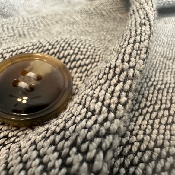 Bohme Womens Gray Single Breasted Blazer Jacket Pocket Front Lined Size S. - Picture 4 of 7